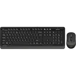 Комплект клавіатура + миша A4Tech Fstyler FG1010 Wireless Black/Grey [75005] - мініатюра 2