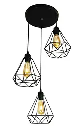 Люстри світильники Loft Levistella 909XL1335-3 BK