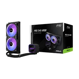 Система рідинного охолодження ASRock Pro 240 ARGB - мініатюра 2