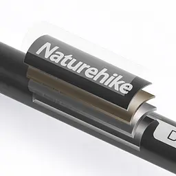 Трекінгова палиця алюмінієва Naturehike Qingxue Pro NH17D017-D, 61–135 см, сріблясто-сіра - мініатюра 2