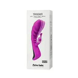 Вібратор Adrien Lastic Trigger з масажними рухами стовбура - мініатюра 6