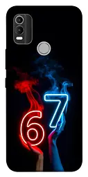 Чохол Demsky Hands Six Seven для Nokia C21 Plus
