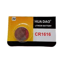 Батарейка дискова Hua Dao CR1616, 3V (18586)