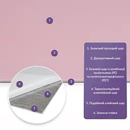 Самоклеюча стінова PET плитка Sticker Wall 900х400х2мм SW-00002255 - мініатюра 2