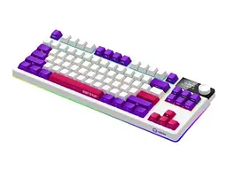 Клавіатура Lorgar KBP70TKLW Pro Wireless TKL EN White (LRG-KBP70TKLW-WH-US) - мініатюра 2