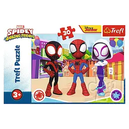 Пазл Trefl Spiderman Пригоди Спайді та друзів 30 елементів (5900511182859) - мініатюра 3