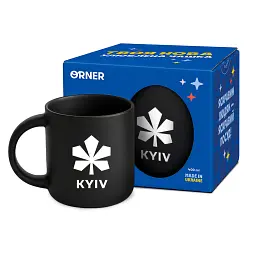 Чашка «Київ» чорна - мініатюра 8