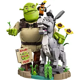 Конструктор LEGO Shrek Шрек, Віслюк і Кіт в чоботях 1403 ел. (72423) - мініатюра 5