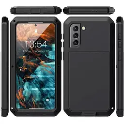 Протиударний чохол Primo Doom Armor для смартфона Samsung Galaxy S21 (SMG991) Black - мініатюра 2