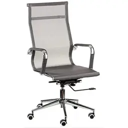 Крісло для персоналу Special4You Solano mesh grey (E6033)