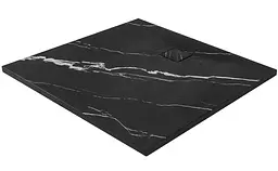 Душовий піддон Rea Magnum 90x90 carrara black REA-K7008, Мармур