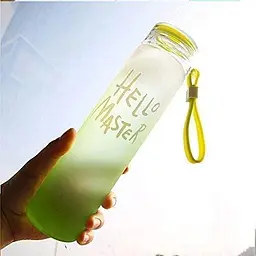 Пляшка для води Elite Hello Master transp green 500 мл - мініатюра 2