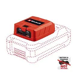Зарядний пристрій USB акумуляторний TC-CP 18В Einhell hoz0014301 - мініатюра 2