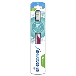 Зубна щітка Sensodyne Глибоке Очищення м'яка білий з рожевим