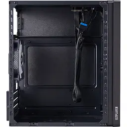 Корпус 1stPlayer WD1-BK-3F1 Чорний - мініатюра 6