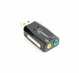 Звукова карта USB 2.0, 5.1, Gembird, чорний, Box (SC-USB2.0-01)