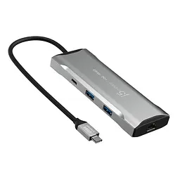 USB-Хаб j5create JCD393-N, USB Type-C 7-в-1 (JCD393-N) - мініатюра 4