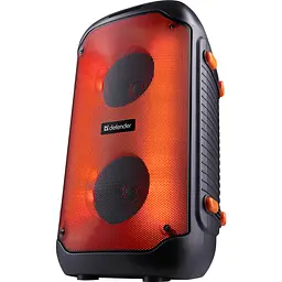 Акустична система 2.0 Defender Boomer 25, 25Вт RGB/BT/FM/USB/TF/AUX/MIC, чорна - мініатюра 4