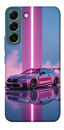 TPU чохол Demsky Pink neon car для Samsung Galaxy S22
