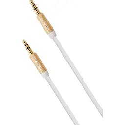 Кабель Usams YP-01 3.5 mm to 3.5 mm 1m White (YP102) [139657] - мініатюра 3