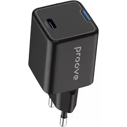 Мережевий зарядний пристрій Proove Pocket GaN 25W Type-C Black (WCPG25010201) [130255]