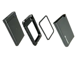 Зовнішня кишеня для HDD/SSD Transcend StoreJet 25CK3 2.5` SATA to USB 3.0 Rubber (TS0GSJ25CK3) [69861] - мініатюра 5