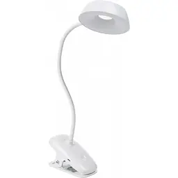 Світильник настільний Phillips Donutclip DSK201 PT 3W 4000K акумуляторний білий (929003179727)