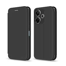 Чохол-книжка MAKE Xiaomi Redmi 13 / Poco M6 4G Flip Black