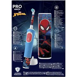 Електрична зубна щітка Oral-B D103.413.2KX Spider-Man - мініатюра 3