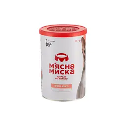 Паштет для котів М'ясна Миска асорті 415 г (4820255190273) - мініатюра 1