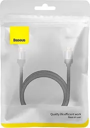 Кабель Baseus Enjoyment Series 4KHD Male To 4KHD Male Adapter Cable 1.5m WKSX000213 Dark gray - мініатюра 2