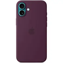 Силіконовий чохол CasePro Silicone Case з MagSafe Plum для iPhone 16 Plus - мініатюра 2