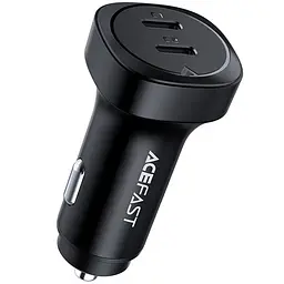 АЗП Acefast B2 PD36W+PD36W total 72W (2USB-C) Black - мініатюра 3