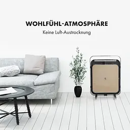 Електричний обігрівач Klarstein HeatPal Marble (10032992) Чорний - мініатюра 6