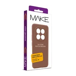 Чохол MAKE Xiaomi Redmi Note 15 Pro+ Silicone Mocha Brown - мініатюра 2