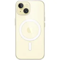 Чохол Clear Case with MagSafe для Apple iPhone 15 Transparent AA [92696] - мініатюра 7