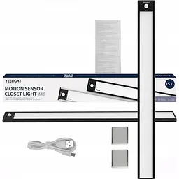 Світильник з датчиком руху Yeelight Motion Sensor Closet Light A40 400mm Black (YLBGD-0045) [156578] - мініатюра 5