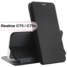 Чохол до мобільного телефона BeCover Exclusive Realme C75 / C75x Black (713510) - мініатюра 2