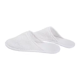 Капці вафельні Lotus Home - White білі - мініатюра 4