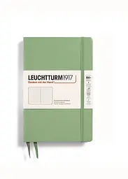 Блокнот Leuchtturm1917, Paperback (B6+), Sage, Крапка (368503) - мініатюра 7