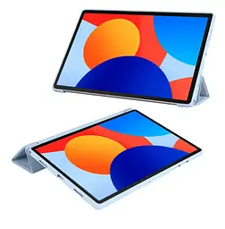 Чохол-книжка DK для Xiaomi Redmi Pad SE 8.7" Еко-шкіра силікон Smart Case white ice - мініатюра 4