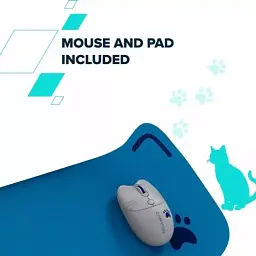 Комплект Canyon HSET-W6 Kitty Edition Wireless UA Blue (CNS-HSETW6BL) - мініатюра 7