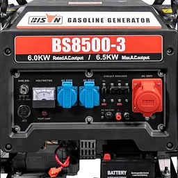 Генератор Bison BS8500-3 (6 кВт) - мініатюра 10