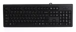 Клавіатура A4tech KRS-83 USB black, X-slim w/Ukr Comfort Key