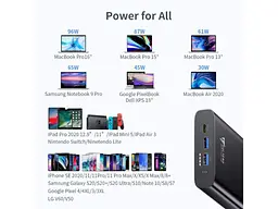 Зовнішній акумулятор (павербанк) Voltero 26800mAh S25 PD/100W QC/3.0/18W USB-C, USB-Ax2 (8720828063101, 6090525828894) - мініатюра 3
