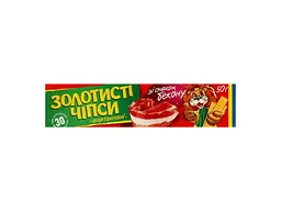 Чипси ЗОЛОТИСТІ картопляні "Золотисті" ф. Бекон 50г