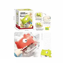 Піноутворювач "Динозавр" з музикою Bath Toys червоний - мініатюра 2