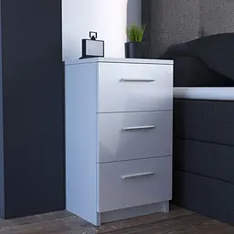 Тумба нічна Forte Elvin 659x376x352 Білий - мініатюра 2