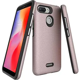 Чохол-накладка Toto Triangle TPU+PC Case Xiaomi Redmi 6/6A Rose Gold - мініатюра 2
