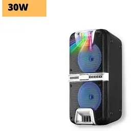 Портативна колонка XPRO HS-TD0699 валіза 30Вт USB SD FM радіо Bluetooth 1 мікрофон ДУ (MER-15694) - мініатюра 2